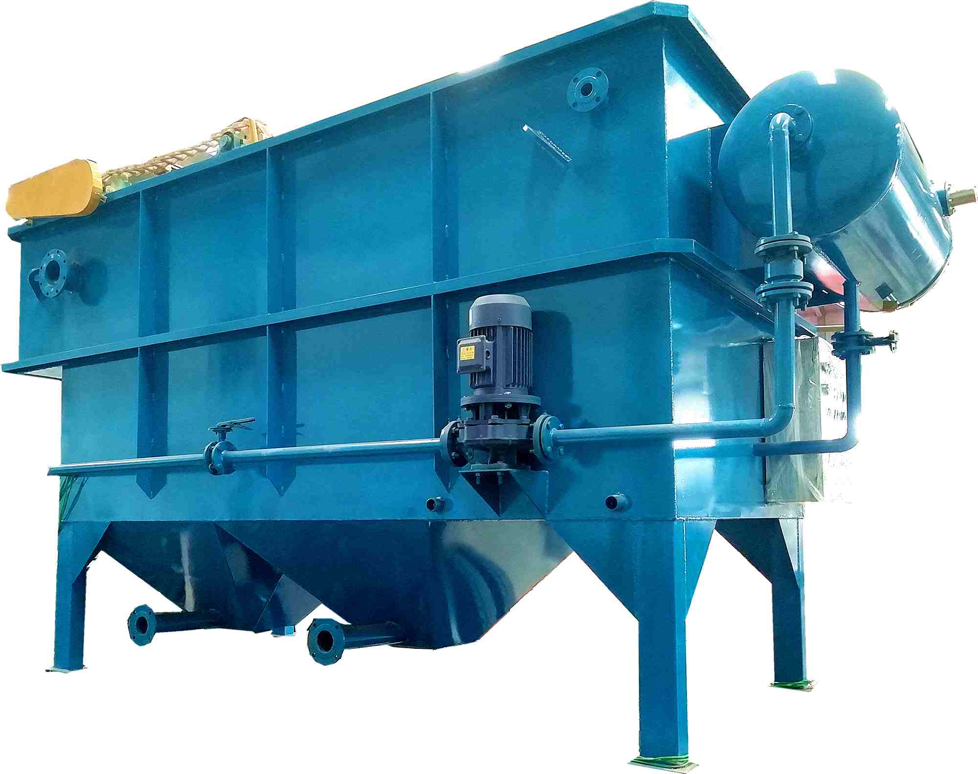 溶氣氣浮機運行過程中出現(xiàn)異常震動現(xiàn)象，2種方法幫你解決！2